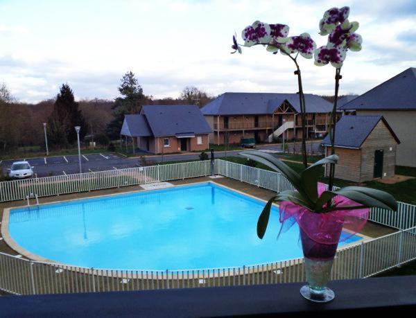 Le Fleur"H"On 11 D'Honfleur, T2 En Residence Avec Piscine, Wifi Et Parking Gratuits Équemauville Zewnętrze zdjęcie