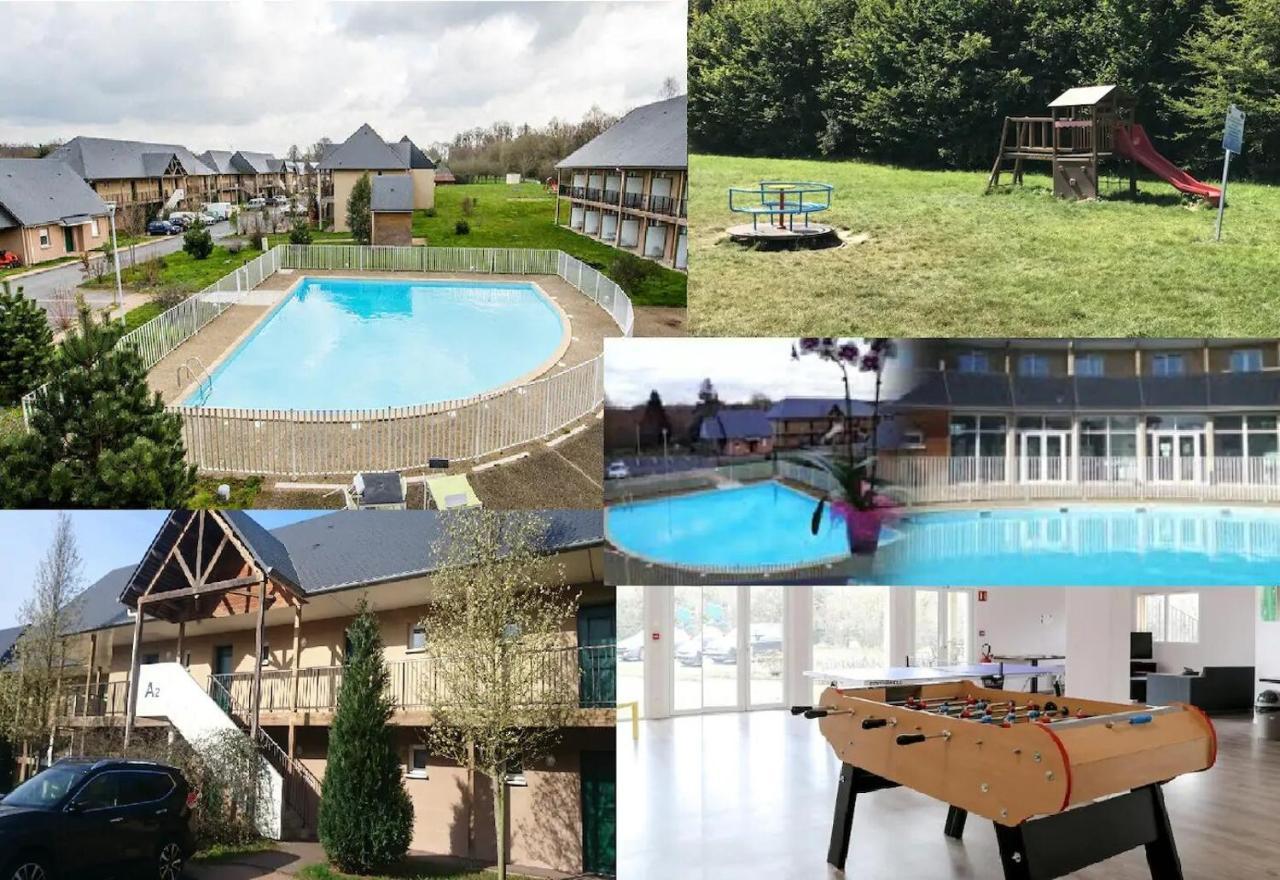 Le Fleur"H"On 11 D'Honfleur, T2 En Residence Avec Piscine, Wifi Et Parking Gratuits Équemauville Zewnętrze zdjęcie